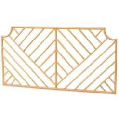 Geometric Weave Rat Queen Headboard-Kirkland's Home Flash Sale