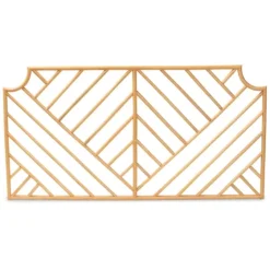 Geometric Weave Rat Queen Headboard-Kirkland's Home Flash Sale