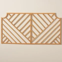 Geometric Weave Rat Queen Headboard-Kirkland's Home Flash Sale