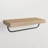 Geometric Wood And Metal Shelf-Kirkland's Home Cheap