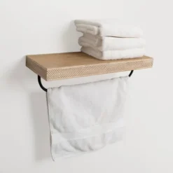 Geometric Wood And Metal Shelf-Kirkland's Home Cheap