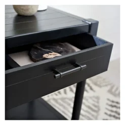 Geometrical Industrial Pull Accent Table-Kirkland's Home Cheap