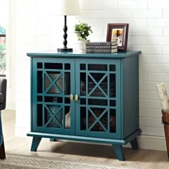 Georgia Fretwork 2-Door Accent Cabinet-Kirkland's Home Best Sale