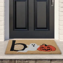 Ghost And Jack-O-Lantern Boo Coir Doormat-Kirkland's Home Store