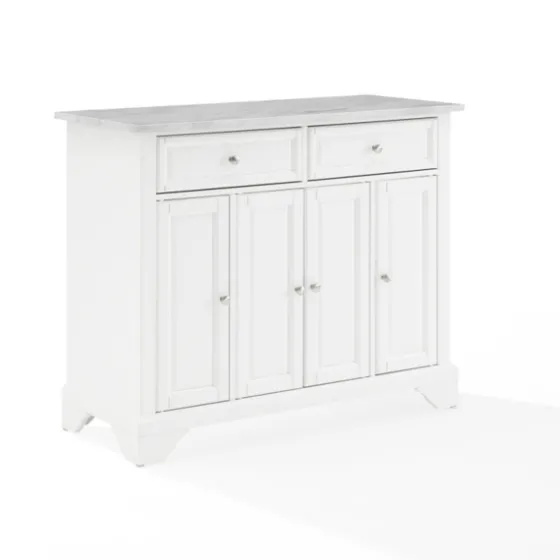 Gia All Marble Kitchen Island-Kirkland's Home New