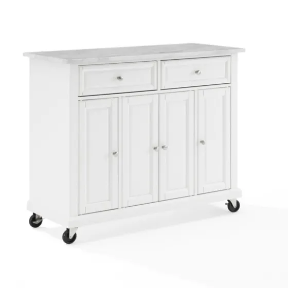 Gia All Marble Kitchen Island-Kirkland's Home New