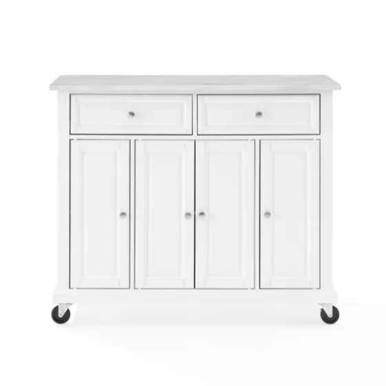 Gia All Marble Kitchen Island-Kirkland's Home New