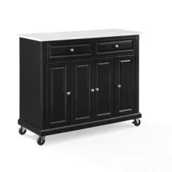 Gia Black And White Marble Kitchen Island-Kirkland's Home Store