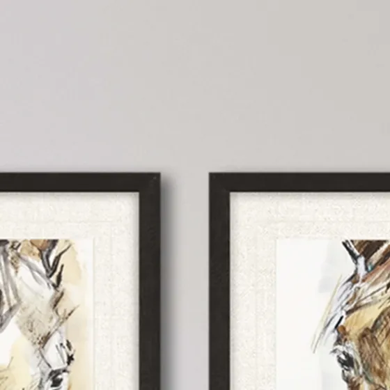 Gift Horse Giclee Espresso Framed Prints, Set Of 2-Kirkland's Home Fashion