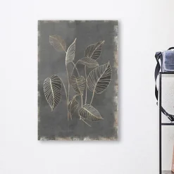 Gilded Botanical Iii Canvas Art Print-Kirkland's Home Discount