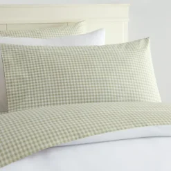 Gingham 3-Pc. Twin Sheet Set-Kirkland's Home Shop