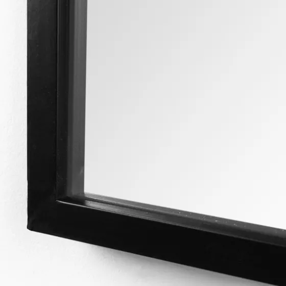Giovanna Black Metal Pointed Arch Wall Mirror-Kirkland's Home Flash Sale