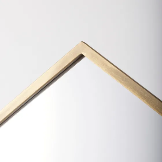 Giovanna Gold Metal Frame Ogee Arch Wall Mirror-Kirkland's Home Best Sale