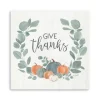 Give Thanks Eucalyptus Pumpkin Giclee Canvas Print-Kirkland's Home Flash Sale