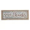 Give Thanks Sign-Kirkland's Home Best Sale