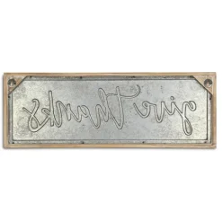 Give Thanks Sign-Kirkland's Home Best Sale