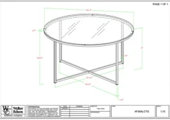 Glass & Gold X-Base Coffee Table-Kirkland's Home Outlet