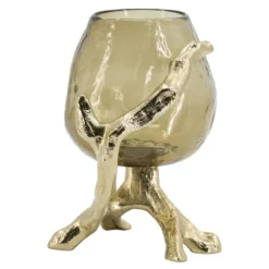 Glass And Metal Driftwood Candle Holder-Kirkland's Home Cheap