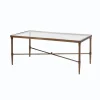 Glass And Metal Rectangle Porter Coffee Table-Kirkland's Home Sale