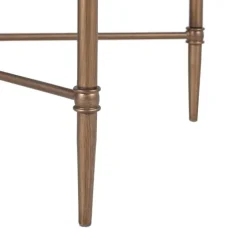 Glass And Metal Rectangle Porter Coffee Table-Kirkland's Home Sale