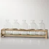 Glass Bottle Vase And Crate 5-Pc. Set-Kirkland's Home Online