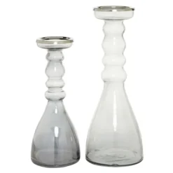 Glass Candle Holders, Set Of 2-Kirkland's Home Best