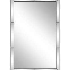 Glass Divvy Rectangular Beveled Mirror-Kirkland's Home Online