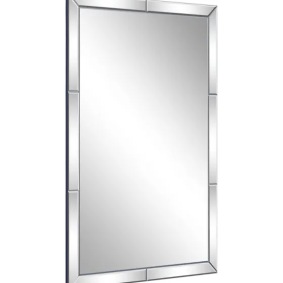 Glass Divvy Rectangular Beveled Mirror-Kirkland's Home Online