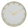 Glass Frame Gold Accent Wall Clock-Kirkland's Home New