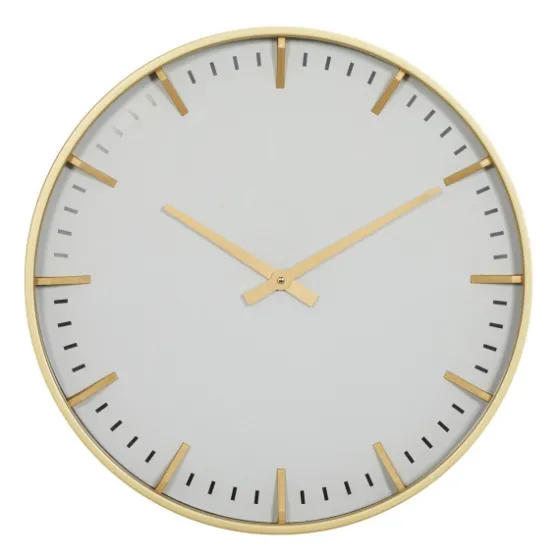 Glass Frame Gold Accent Wall Clock-Kirkland's Home New