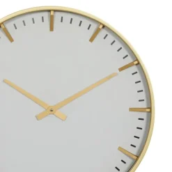 Glass Frame Gold Accent Wall Clock-Kirkland's Home New