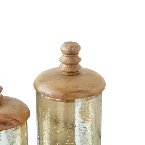 Glass Jars, Set Of 2-Kirkland's Home Outlet