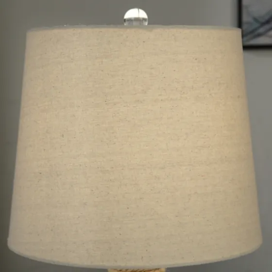 Glass Jug Table Lamp With Rope Trim-Kirkland's Home Best Sale