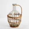 Glass Jug Vase With Woven Willow-Kirkland's Home New