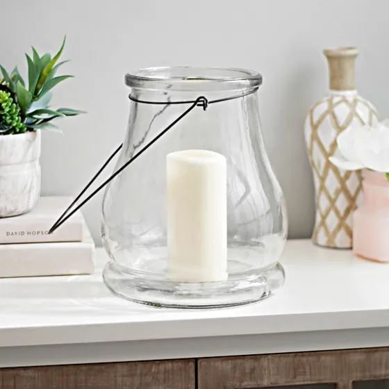 Glass Lantern, 10.5 In.-Kirkland's Home Best