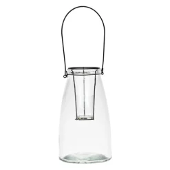 Glass Lantern With Metal Insert-Kirkland's Home Hot