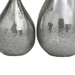 Glass Teardrop Textured Vases, Set Of 2-Kirkland's Home Fashion