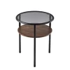 Glass Top Accent Table With Wood Shelf-Kirkland's Home Cheap