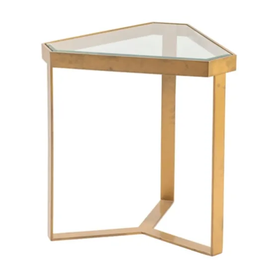 Glass Top Triangle Accent Table-Kirkland's Home Cheap
