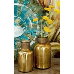 Glass Wire Wrapped 3-Pc. Vase Set-Kirkland's Home Best