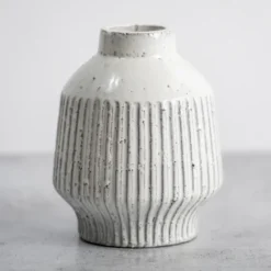Glaze Ribbed Terracotta Vase, 10 In.-Kirkland's Home Cheap
