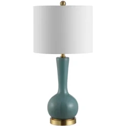 Glazed Blue Glass Teardrop Table Lamp-Kirkland's Home Cheap