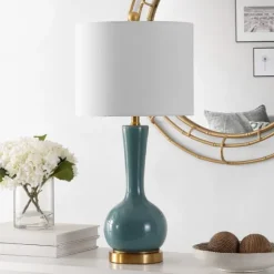 Glazed Blue Glass Teardrop Table Lamp-Kirkland's Home Cheap