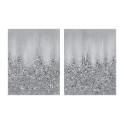Glimmer Gradient 2-Pc. Abstract Wall Art-Kirkland's Home Cheap