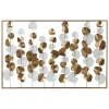 Glossy Gold Leaves Framed Wall Plaque-Kirkland's Home Fashion