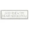 God Knew My Heart Needed You Canvas Art Print-Kirkland's Home New