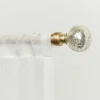 Gold Aged Mercury Sphere Curtain Rod, 120 In.-Kirkland's Home Hot