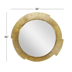 Gold Aluminum Kingsley Wall Mirror-Kirkland's Home Discount