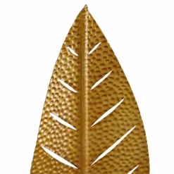 Gold And Black Metal Leaf Statues, Set Of 3-Kirkland's Home Hot