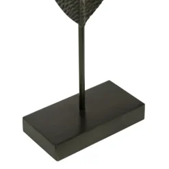 Gold And Black Metal Leaf Statues, Set Of 3-Kirkland's Home Hot